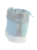 Clarks Hohe Leder-Sneaker für Kinder „City Ice“ Blau