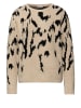 Street One 'Softer Jacquard Pullover' Beige