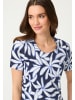 Olsen Kleid in marine blau - 0001