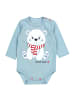TupTam Unisex Langarm Body mit Aufdruck Spruch 5er Pack in beige/grau