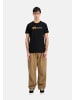 Alpha Industries T-Shirt 'Alpha Label' in schwarz