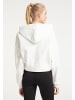 myMO ATHLSR Cropped Hoodie in Wollweiss