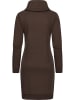 ragwear Sweatkleid Chloe Solid in Dark Choco