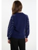 usha BLACK LABEL Damen Strick Cardigan in Marine