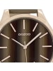 Oozoo Analog-Armbanduhr Oozoo Timepieces beige groß (ca. 42mm)