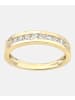 Diamant L'éternel Eternity-Ring aus 375 Gelbgold mit Zirkonia