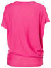 super.natural Merino T-Shirt W YOGA LOOSE TEE in Pink