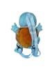 Pokémon Schiggy Plüschrucksack Kinder Rucksack mit Reißverschluss
