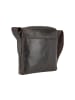 JOOP! Schultertasche 'Ancona Remus in Dunkelbraun 22 x 25 x 5 cm'