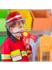 relaxdays Feuerwehrhelm in Rot