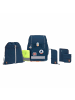 Lässig Ranzenset 6.tlg. Boxy Unique navy in blau