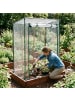relaxdays 2 x Gewächshaus in Transparent - (B)100 x (H)150 x (T)50 cm