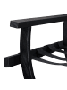 relaxdays 2 x Kofferständer in Schwarz - (B)60 x (H)75 x (T)41 cm