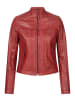 Rock Creek Lederjacke in Rot