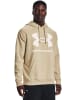 Under Armour Hoodie "UA Rival Fleece Big Logo Hoodie" in Braun