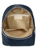 Samantha Look Rucksack echt Leder in blau