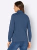 Sieh an! Sweatshirt in jeansblau