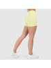 SMILODOX Shorts Kalea Seamless Scrunch in Gelb