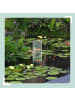 relaxdays Fischsäule in Transparent/ Grau - (H)84 x Ø 20 cm