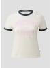 QS T-Shirt in 02D0_creme