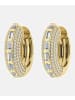 Ethische Diamanten Ohrringe aus 375 Gelbgold mit Lab Grown Diamant
