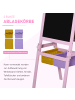 HOMCOM 3-in-1 Kindertafel Rosa
