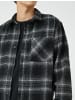 KOTON Shirt in Schwarz Karomuster