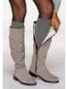 LAVANA basic Stulpensocken in 1x anthrazit meliert, 1x grau meliert, 1x schwarz