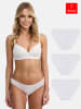 Tazzio Slip "F941" - 3er-Set - in Weiß