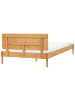 Beliani Doppelbett FLAVIGNAC in Braun - (W) 148 x (H) 90 x (L) 211 cm