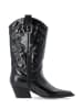 Bianco Cowboystiefel in Black