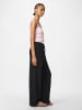 Pieces Hose mit weitem Bein in Black
