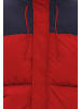 MO Herren Wattierte Steppjacke in Rot Marine