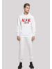 F4NT4STIC Basic Hoodie ACDC Rock Band PWRUP Photo Logo in weiß