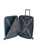 Gladiator 2800 4 Rollen Trolley 67 cm mit Dehnfalte in blue