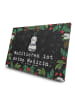 Mr. & Mrs. Panda Adventskalender Panda Meditieren mit Spruch in Kreidetafel