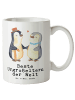 Mr. & Mrs. Panda Tasse Pinguin Beste Urgroßeltern der Welt mit S... in Weiß