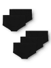 TWO SOON 5er-Pack Hipster in Black