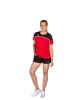 erima Damen Change By Erima T-Shirt in rot/schwarz/weiss