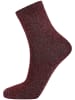 Zigzag Socken Bhoebe in 4033 Cabernet