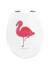 Mr. & Mrs. Panda Toilettendeckel Flamingo Classic ohne Spruch in Weiß