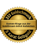 GoldDream Goldring 333 Gelbgold - 8 Karat, 2-reihig Zirkonia Größe 56 (17,8)