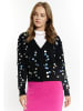 IZIA Damen Cardigan in Schwarz