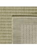 KADIMA DESIGN Teppich Outdoor Flachgewebe Uni-Farbe Polypropylen Balkon in Grün