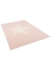 Pergamon Kinder und Jugend Teppich Trendline Stern Pastell in Pink