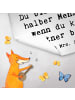 Mr. & Mrs. Panda Handtuch Gärtner Herz mit Spruch in Weiß