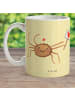 Mr. & Mrs. Panda Tasse Spinne Agathe Motivation ohne Spruch in Gelb Pastell