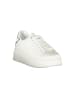 GAELLE PARIS Weiße Polyurethan-Sneaker