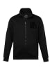 JP1880 Sweatjacke in schwarz