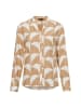 More & More Bluse in beige weiß